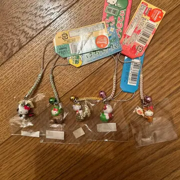 헬로키티 스트랩 5개 세트