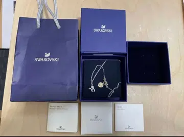 Swarovski 별자리 목걸이 염소자리 모티브