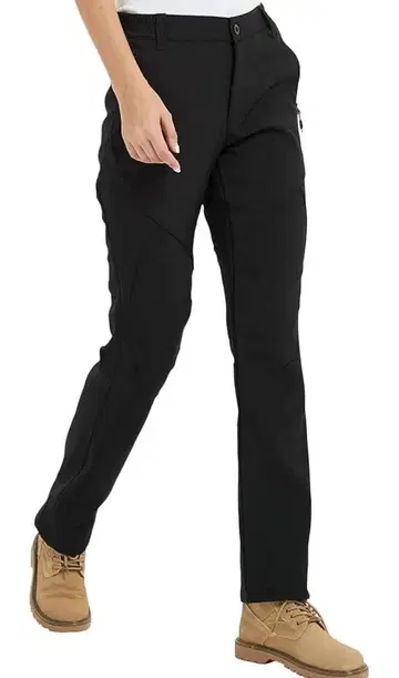 방한 팬츠 블랙