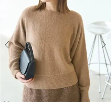 [택 포함 새상품] 로페 퍼지 니트 브라운