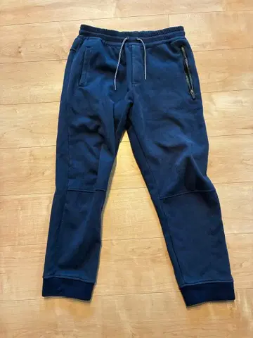 GRNPLUS 네이비 속기모 조거 팬츠