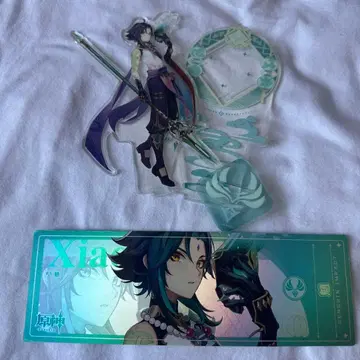 원신 소 아크릴 스탠드 티켓풍 카드