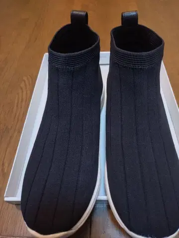 블랙 니트 삭스 스니커즈 L 사이즈