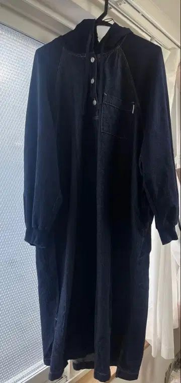 ONIGIRI 데님 롱 원피스