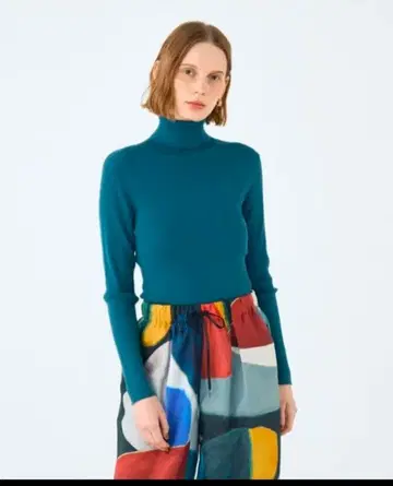 Balsey 슈퍼 엑스트라 파인 울 리브 터틀넥