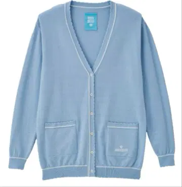 마리콴트 스카이블루 V넥 가디건