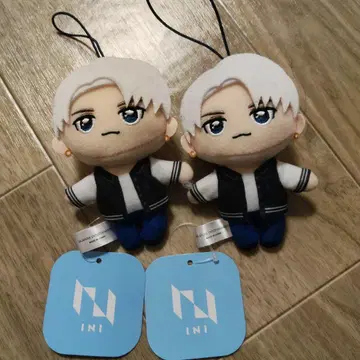 GIGO 한정판 INI 마스코트 봉제 인형 이케자키 리히토 2개 세트