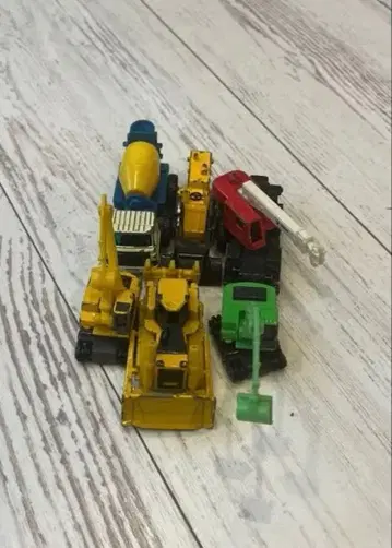 토미카 건설 차량 세트