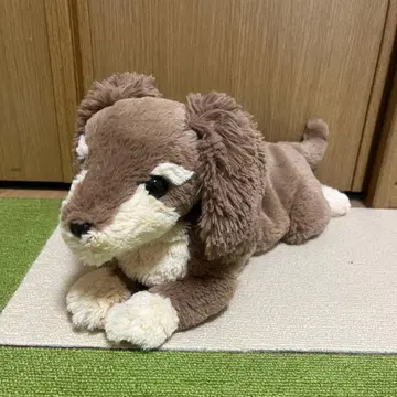 [ 단종 ] 무릎 강아지 봉제 인형 닥스훈트 산레몬