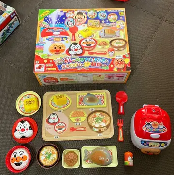 호빵맨 말하는 밥솥과 활력 100배 SP 와쇼쿠 세트