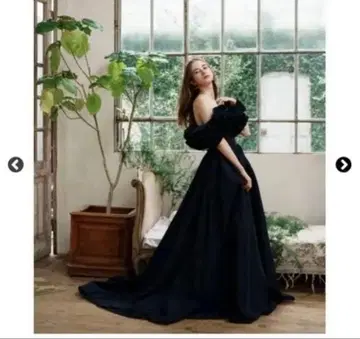 DRESS PRODUCTION 드레스 프로덕션 네이비 드레스 S