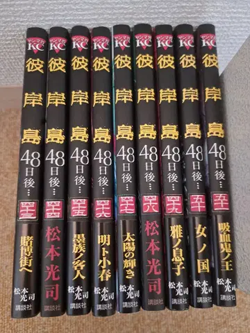 피안도 48일 후 43권 ~ 최신간 51권 전 9권 마츠모토 코지