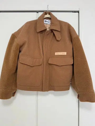 Naptime 브라운 플리스 자켓