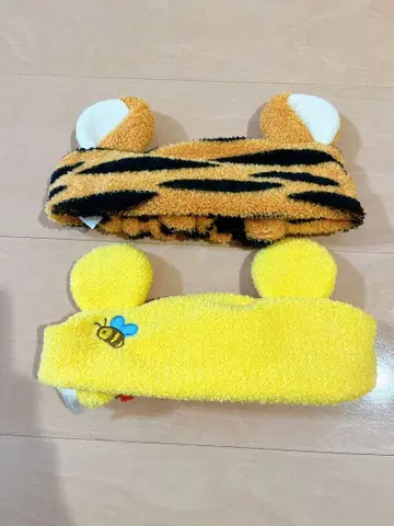 푸우와 티거 귀 모양 헤어밴드