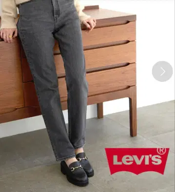 SLOBE 별주 70s HIGH SLIM STRAIGHT 데님 팬츠