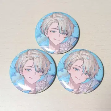 니지산지 히바치 마나 Sweet Floaties 캔뱃지