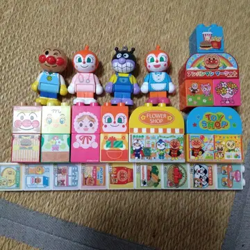 호빵맨 블록 세트 레고 듀플로 계산대 가게놀이 상품