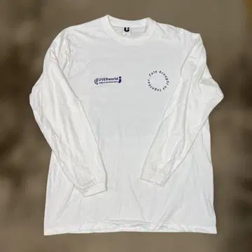UVERworld XL 사이즈 롱T