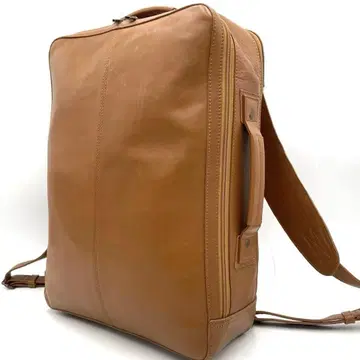 새상품급 마더하우스 더단 백팩 브라운 가죽