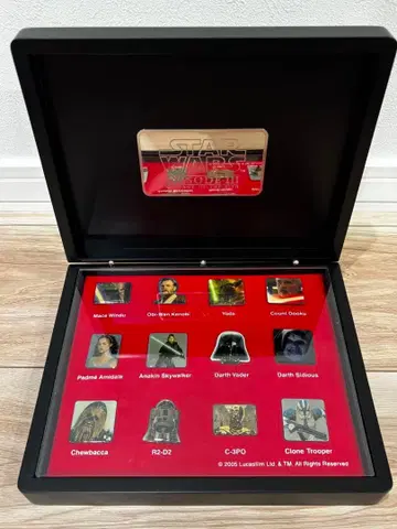 레어 스타 워즈 시스의 복수 핀 배지