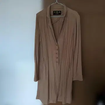 FELISSIMO Sunny Clouds 베이지 셔츠 원피스