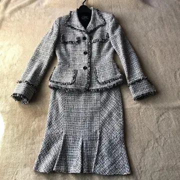 [ COUP DE CHANCE ] 쿠 드 샹스 트위드 셋업*38 36