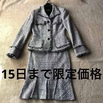 [ COUP DE CHANCE ] 쿠 드 샹스 트위드 셋업*38 36