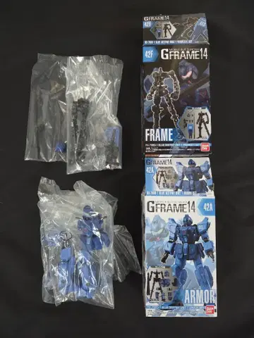 G 프레임 14 블루 디스티니 1호기 프레임 & 아머 세트