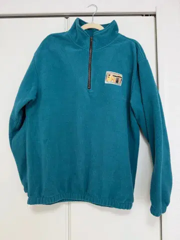 플리스 하프 지퍼 트레이닝복