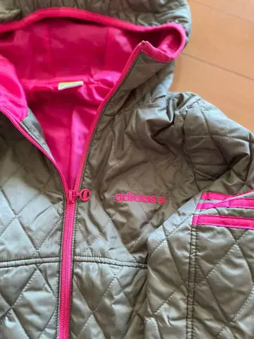 adidas 퀼팅 자켓 M 올리브 카키