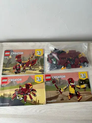 LEGO 크리에이터 3in1 31073 드래곤