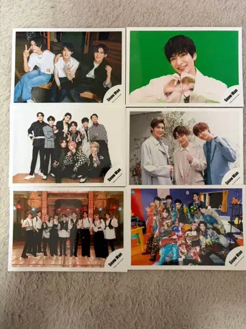 SnowMan 스노우맨 사진 6장 세트