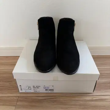 다이애나 DIANA 숏부츠 블랙 22.5cm