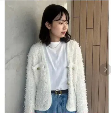 Mila Owen 니트 트위드 숏 자켓