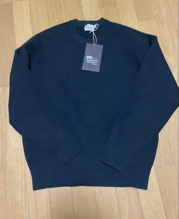 트래디셔널 웨더웨어 니트 블랙