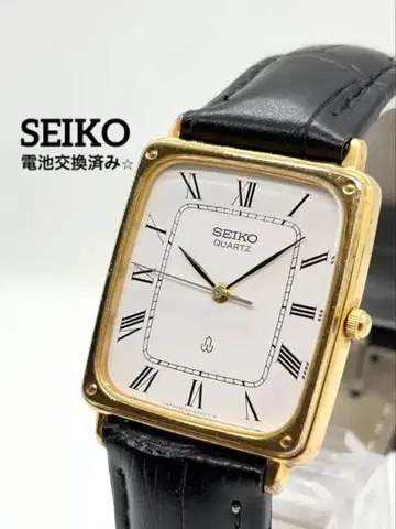 [ 레어 새상품 배터리 ] 세이코 샤리오 탱크 6030-5520 빈티지