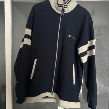 Champion 집업 자켓 네이비