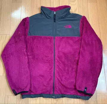 THE NORTH FACE 플리스 자켓 마젠타/그레이