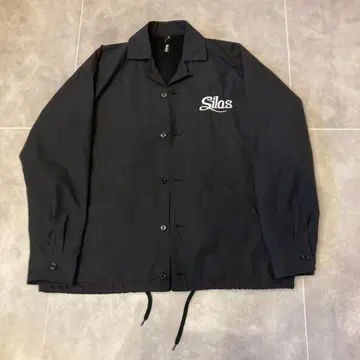 Silas 블랙 나일론 자켓 M