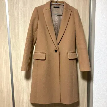 NOUQUE 베이지 체스터 코트 사이즈 38