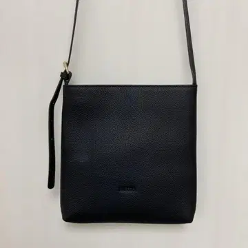 [ BARCOS ] 폰테피콜라 천연 가죽 미니백 블랙