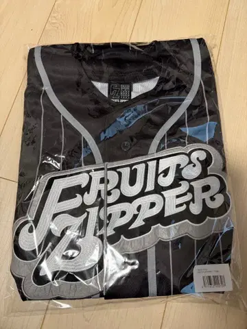 후르츠 지퍼 유니폼 블랙