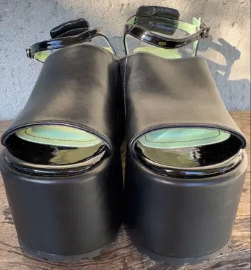 YOSUKE 요스케 통굽 12cm 샌들