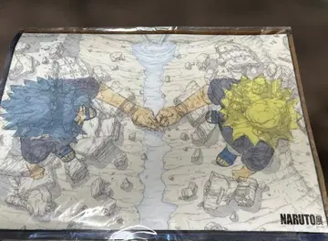 NARUTO전 나루토 사스케 [종말의 계곡] 클리어 포스터 미개봉