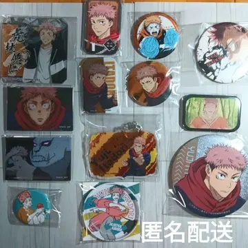 주술회전 이타도리 유우지 캔뱃지 등 13점