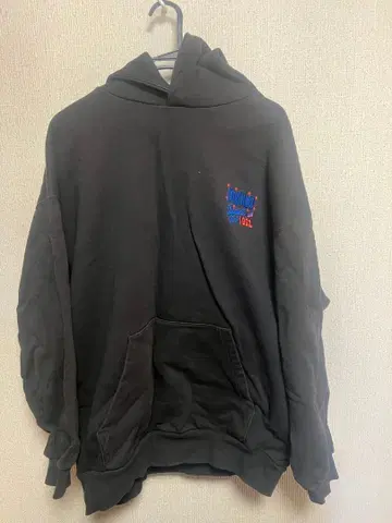 KEBOZ 자수 블랙 후드티 1992년