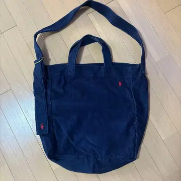 폴로 랄프로렌 코듀로이 백