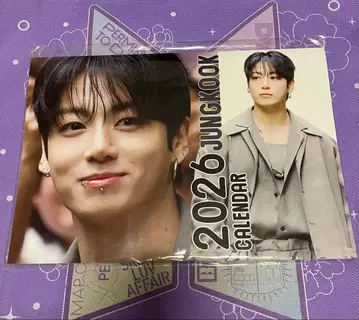 BTS 정국 2026년 최신 버전 벽걸이 달력 2