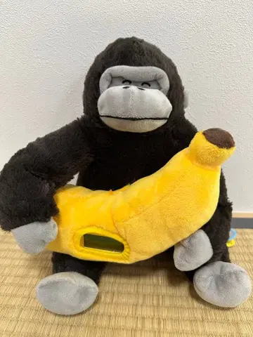 우호우호 고릴라의 고리군 봉제 인형 시계 2