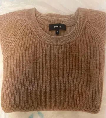 띠어리 긴팔 니트 (브라운)